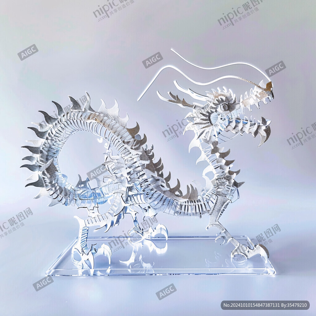 水晶工艺龙