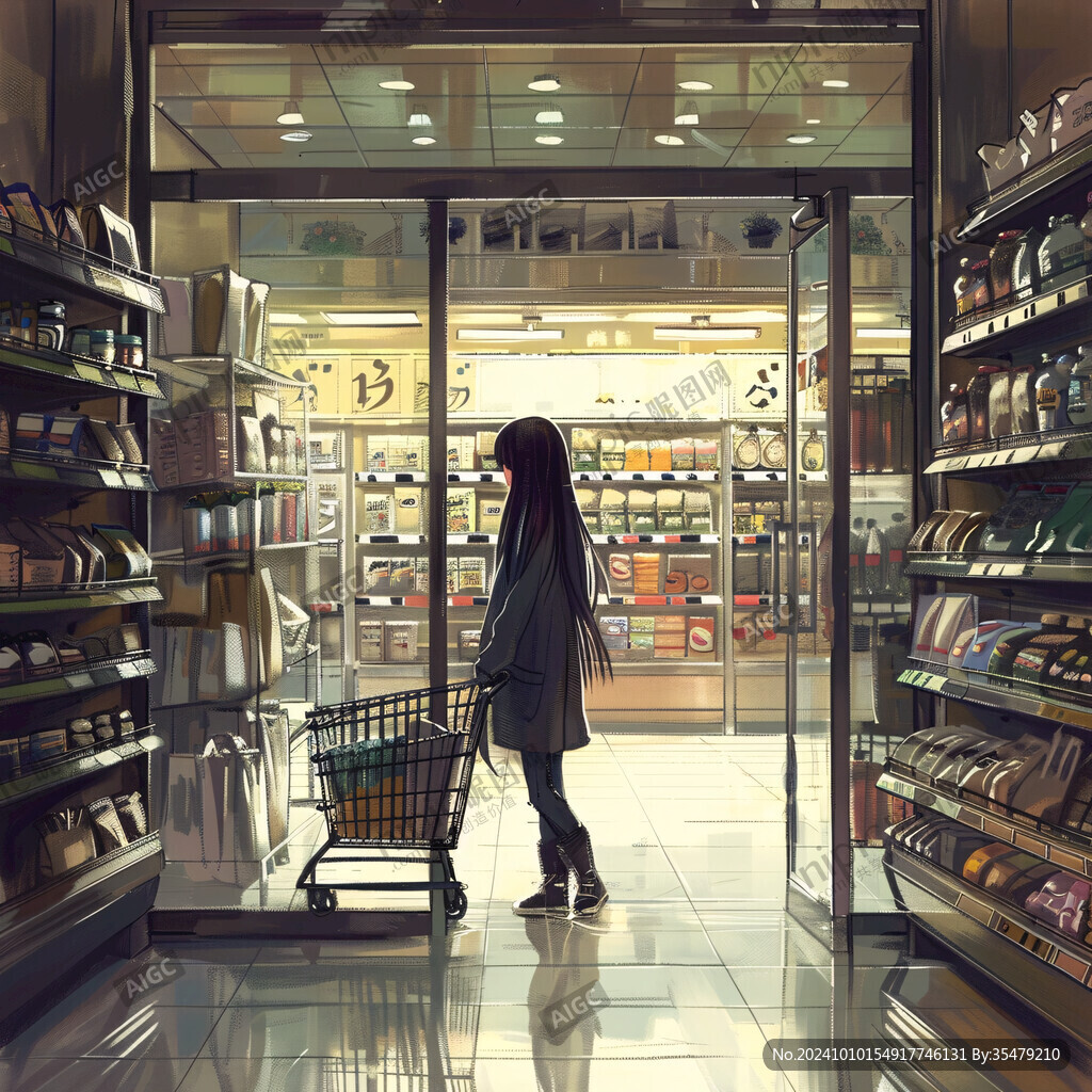 日系插画插画