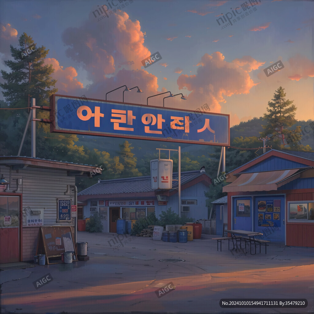 动画场景海报