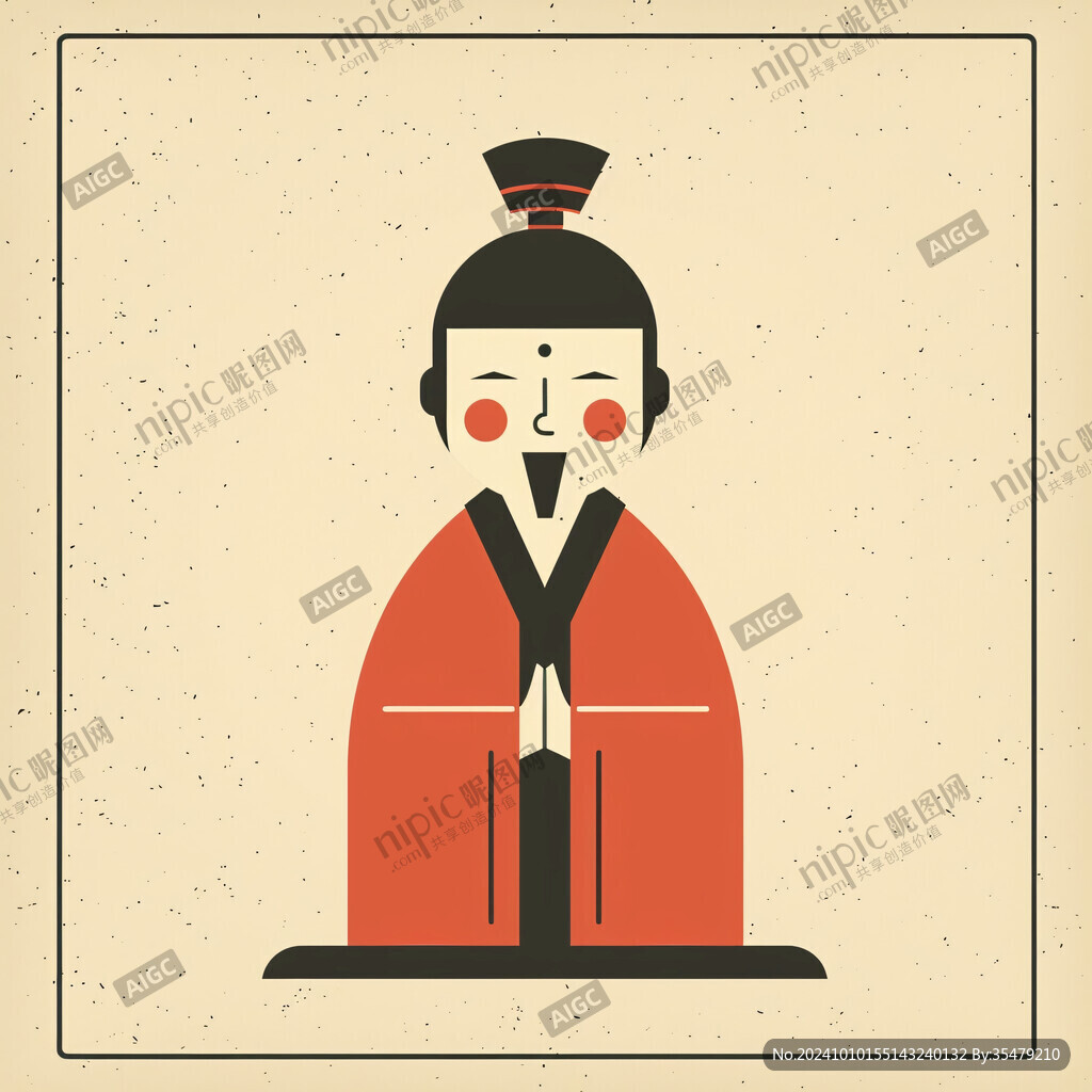 卡通周文王