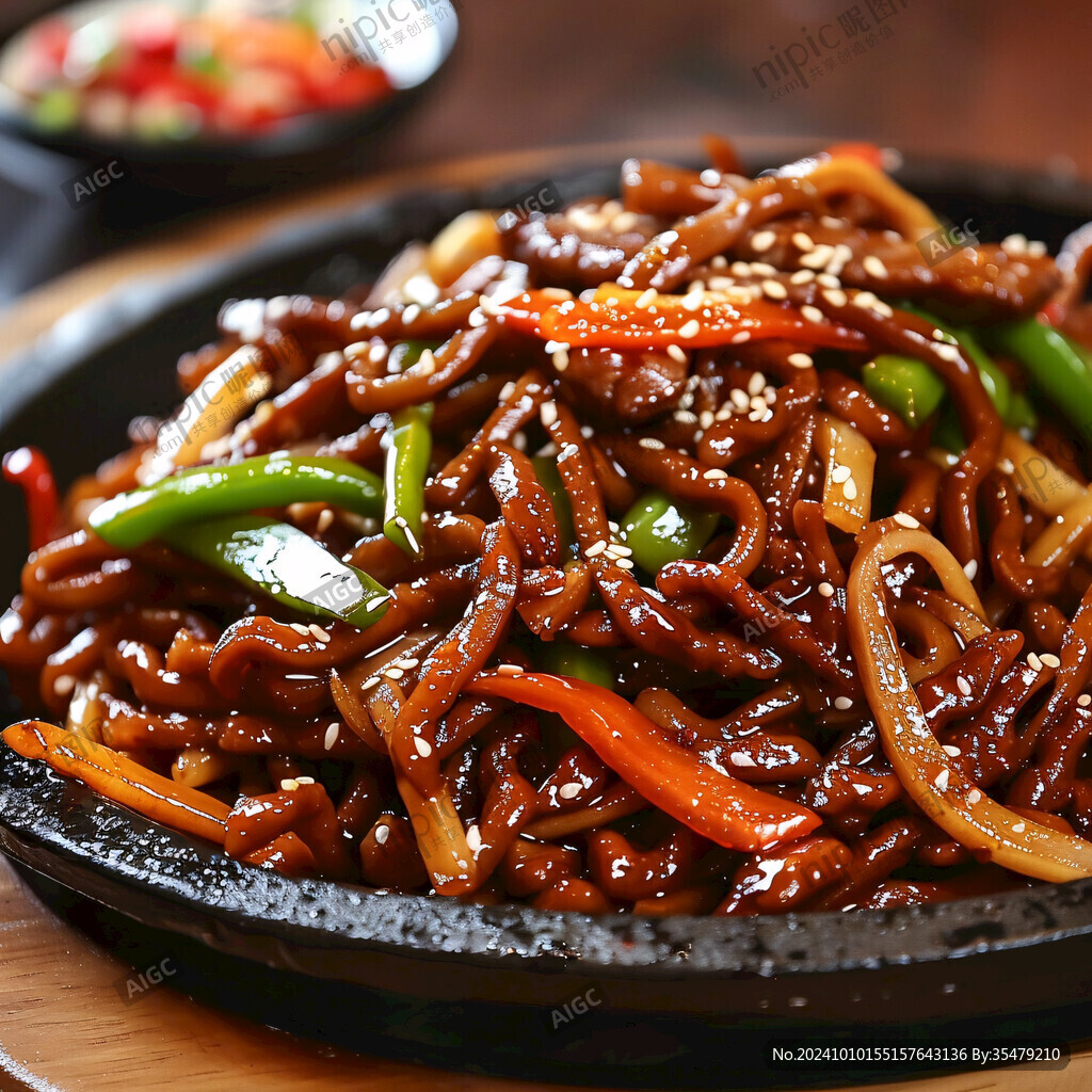 铁板茶树菇牛柳