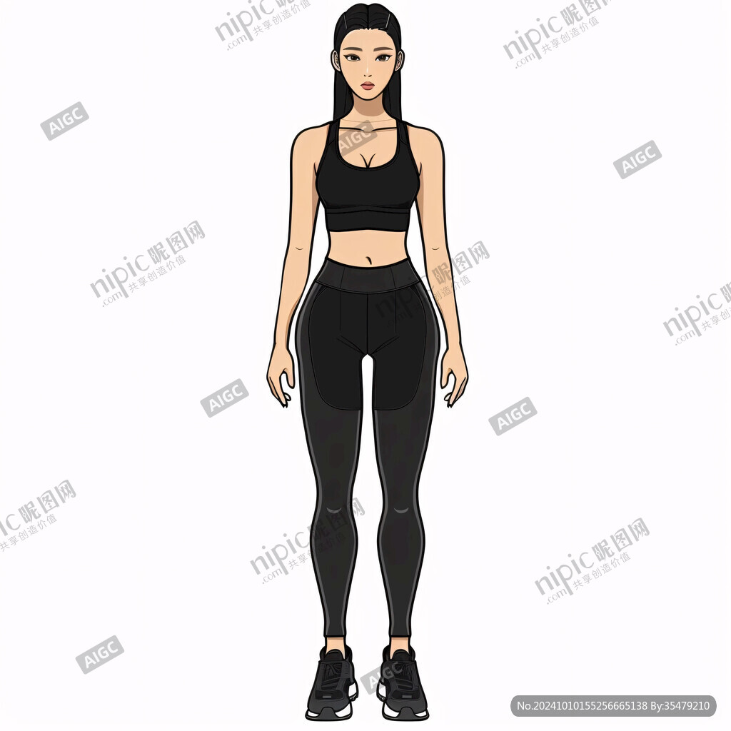 人物全身插画