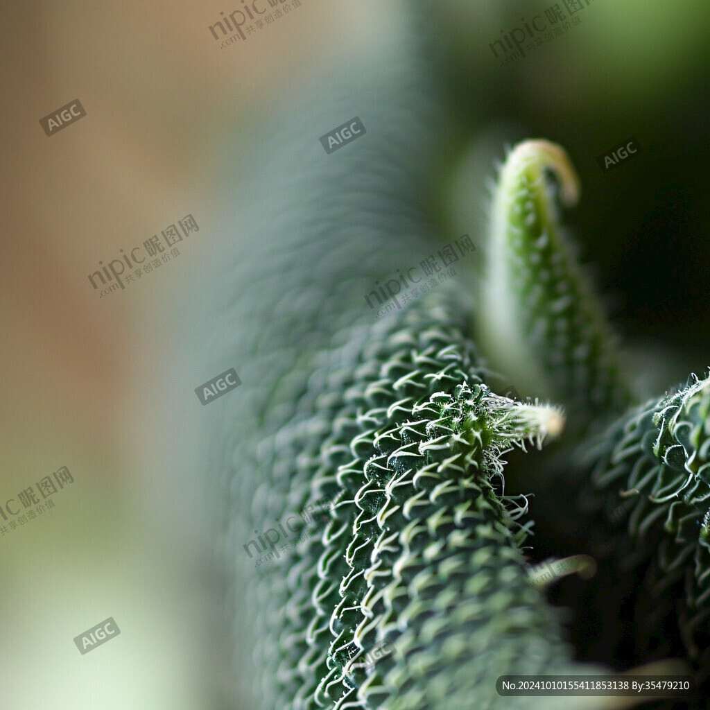 仙人刺柱状特写