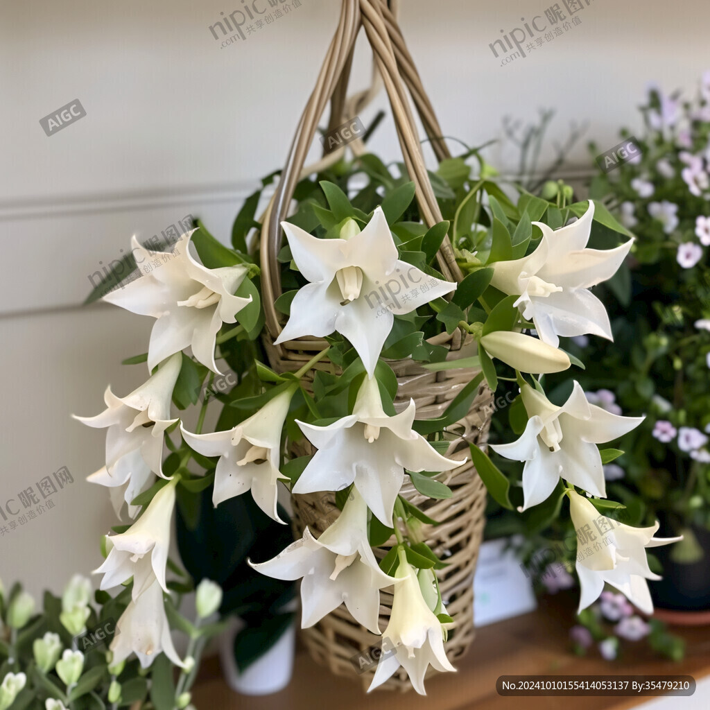 悬垂风铃花