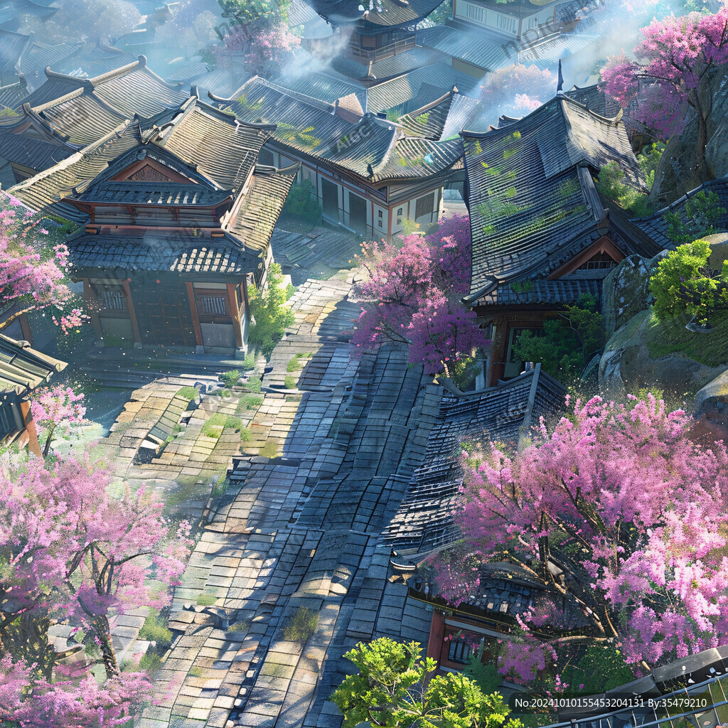 古风动画场景