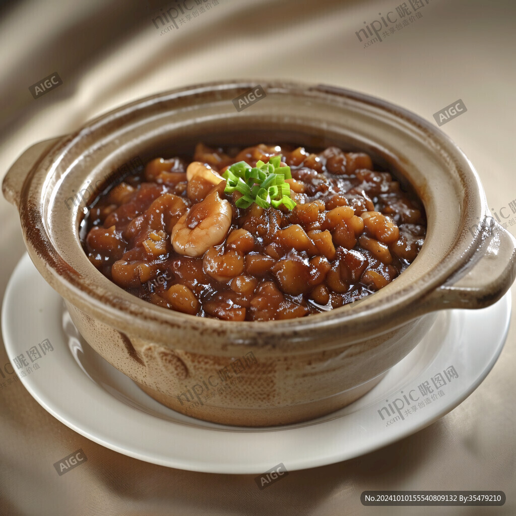 腊八豆焗辽参