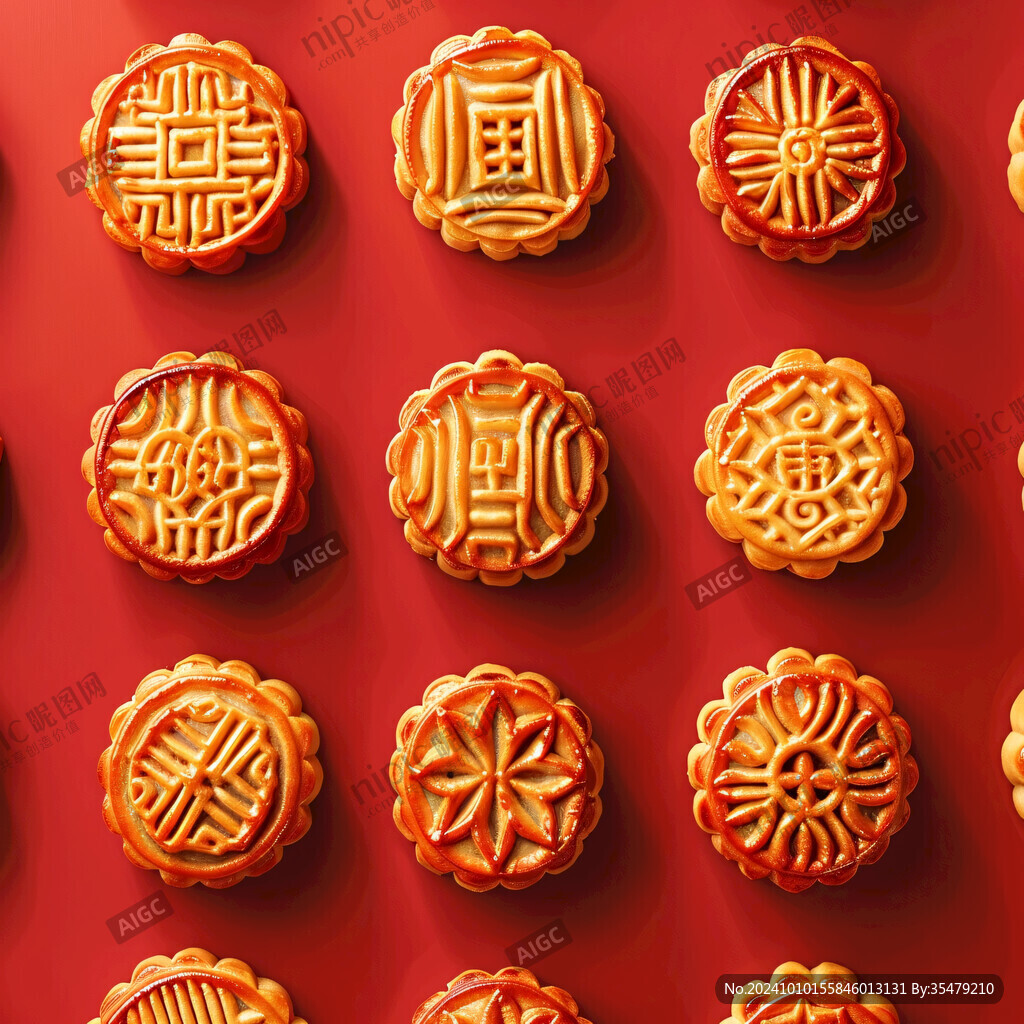 月饼底纹