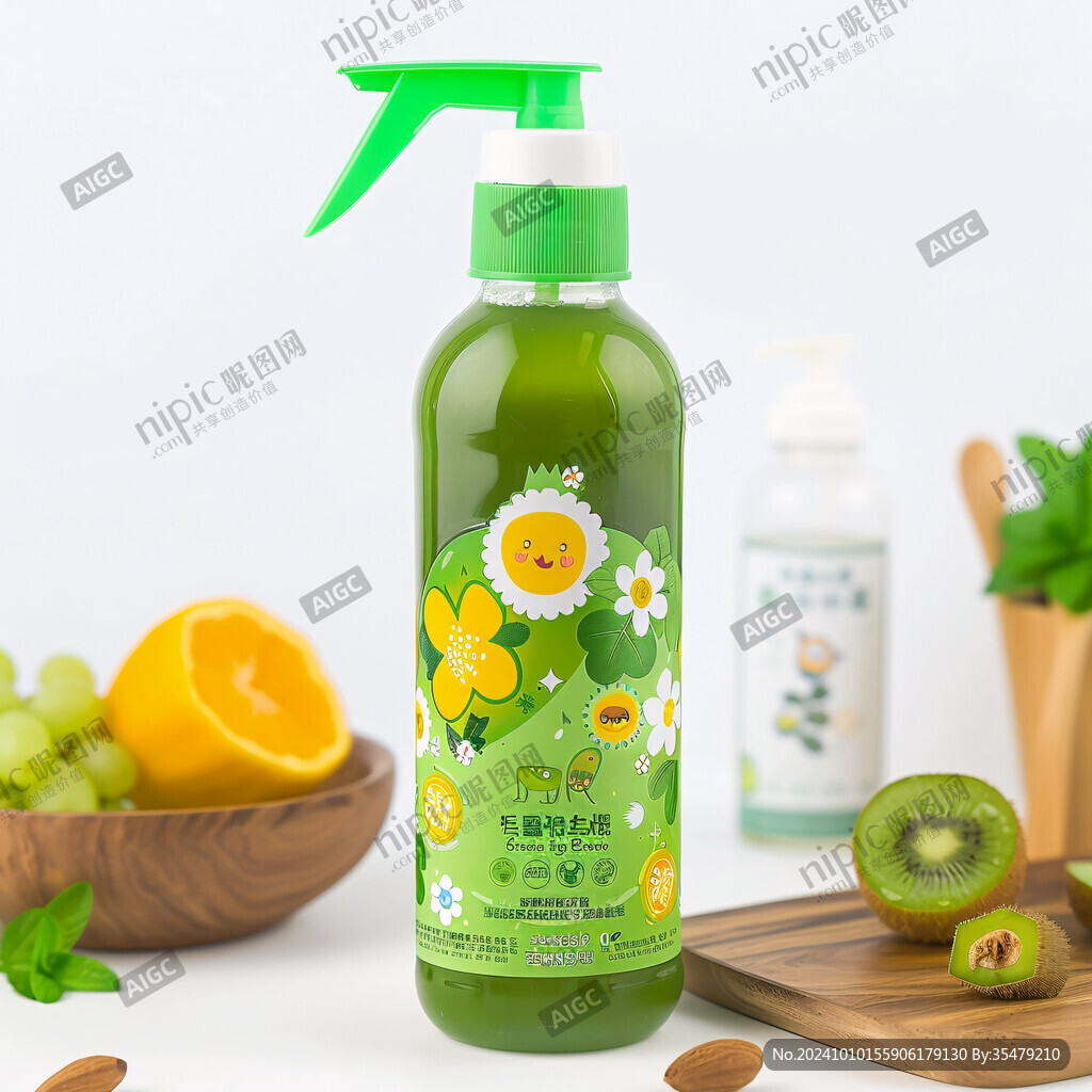 奇异果瓶贴