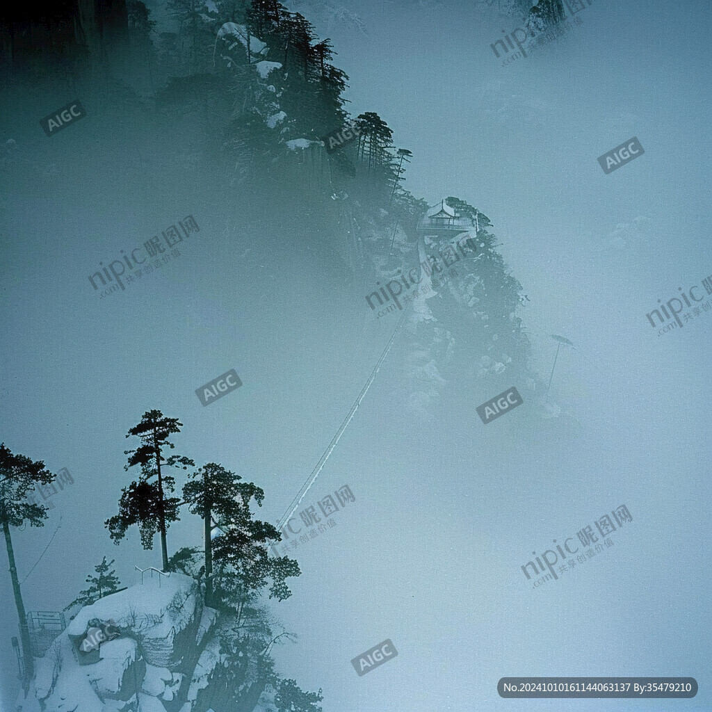 三清山冬季