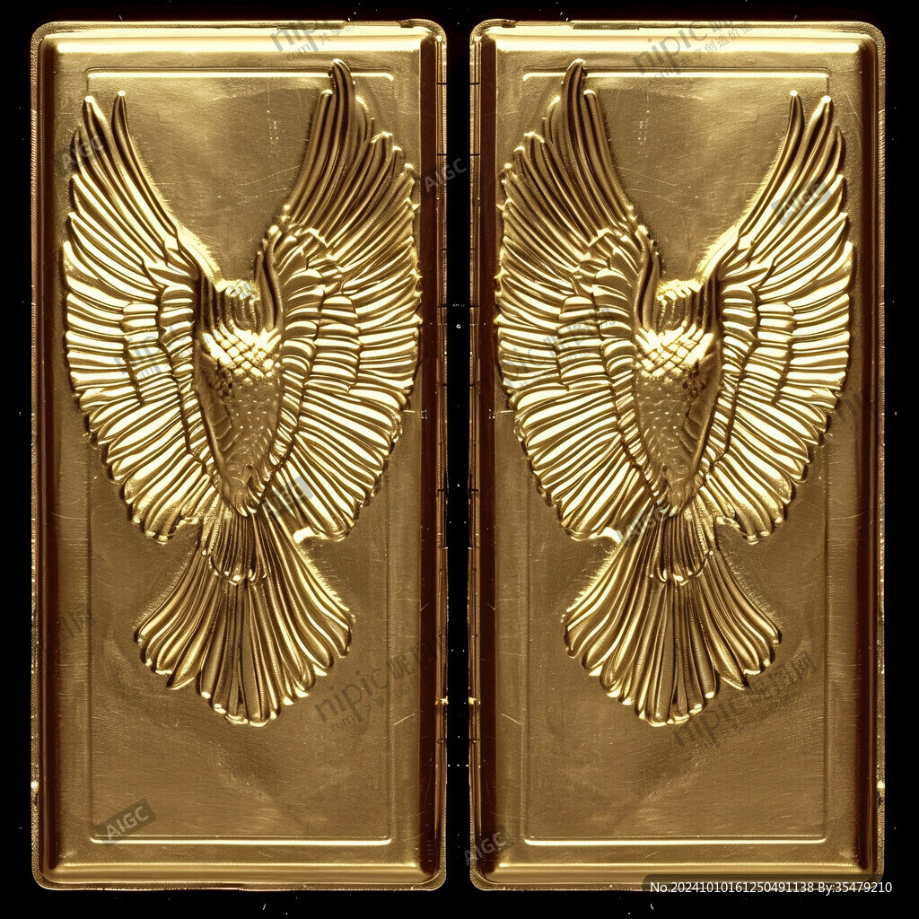 金色纹章牌子