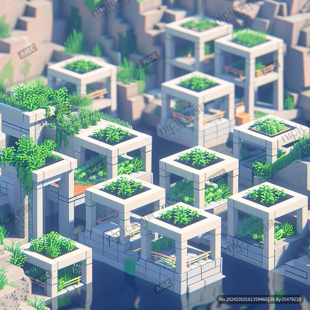 植物小场景