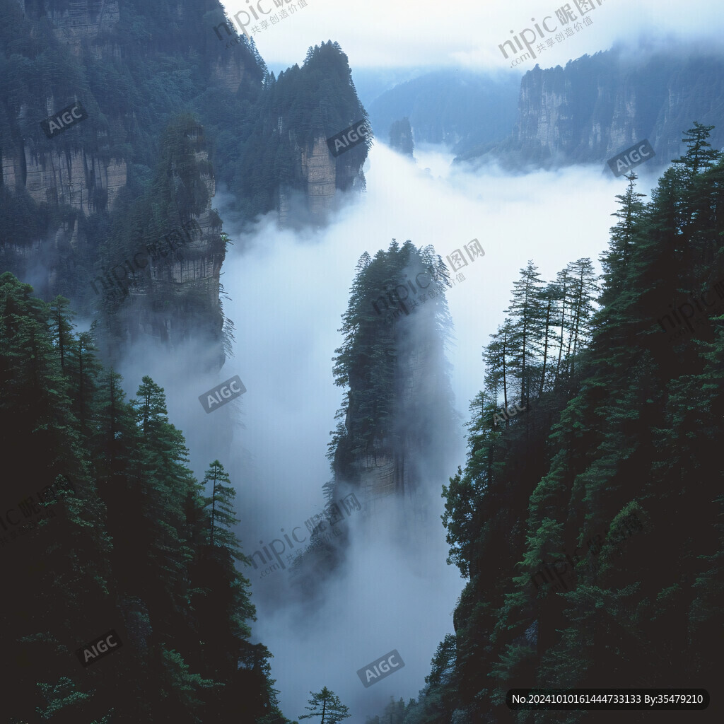 天子山神堂湾