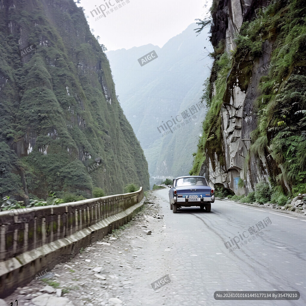 雅西高速风景