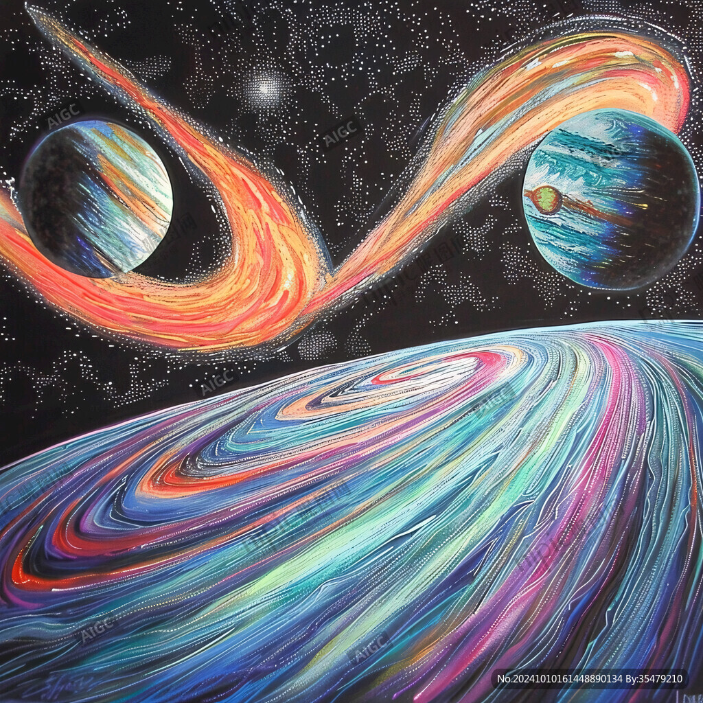 宇宙3d画