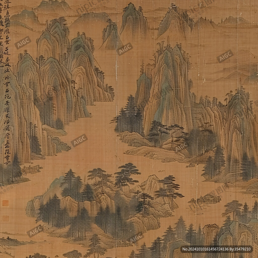 万松金阙图