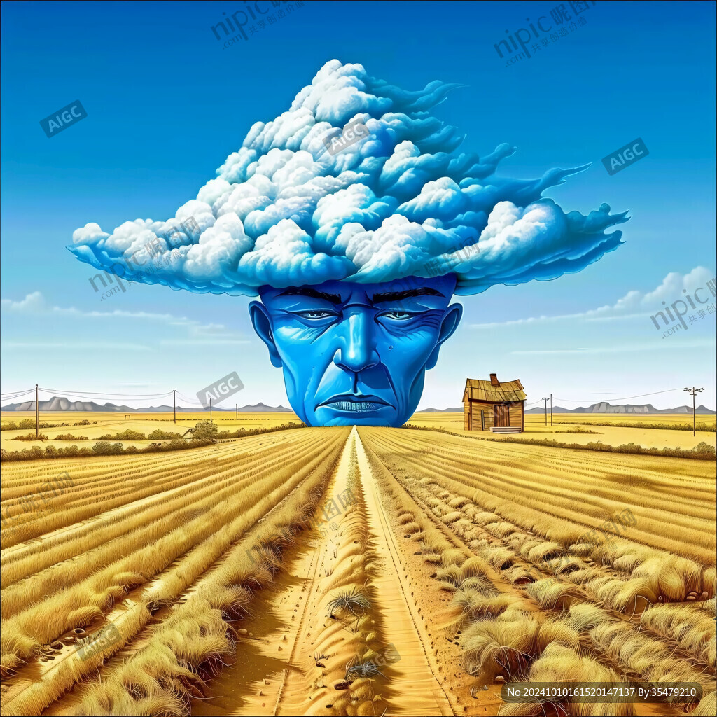 视觉冲击力广告装饰画