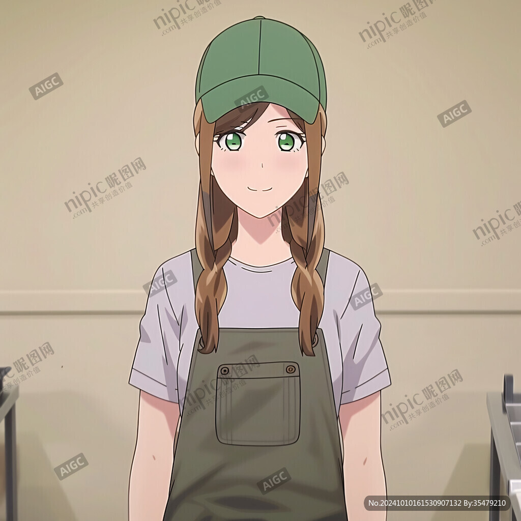 对象女友插画