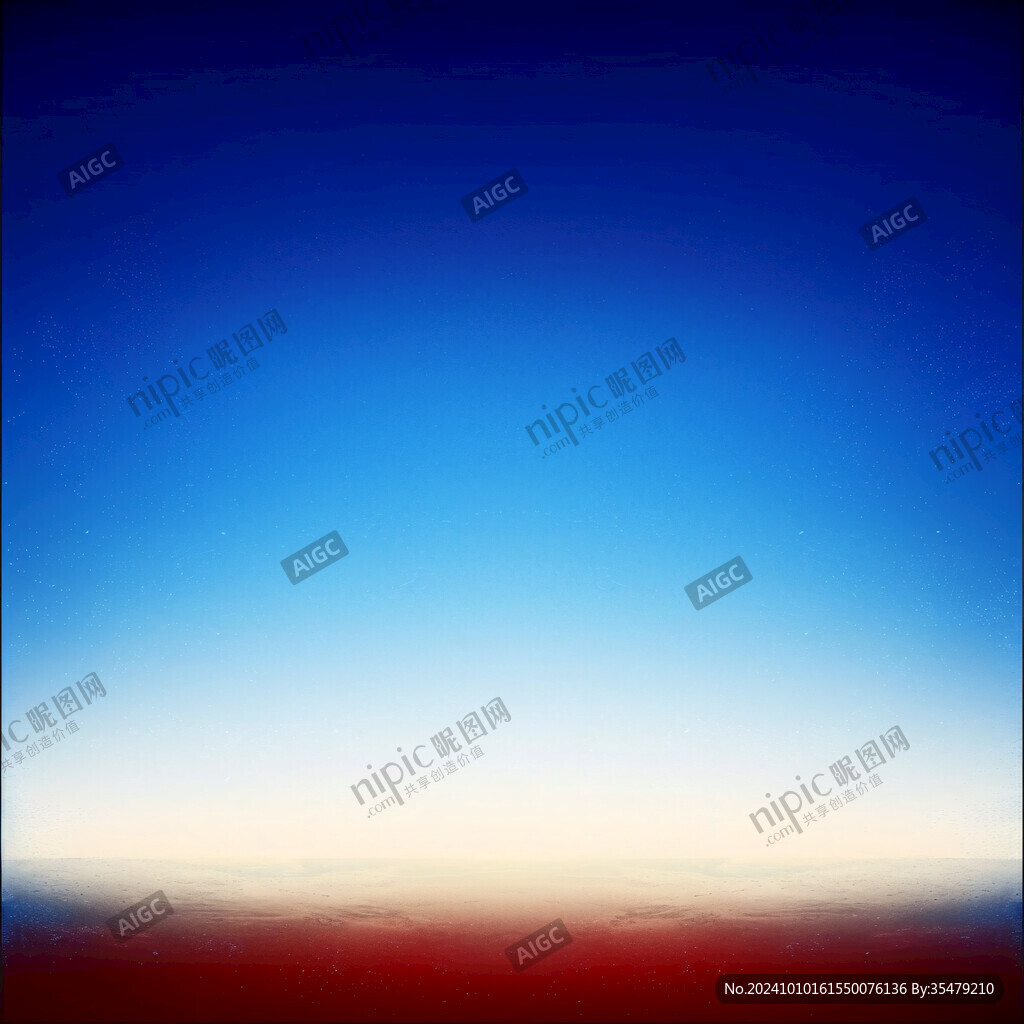 全景黄昏天空素材