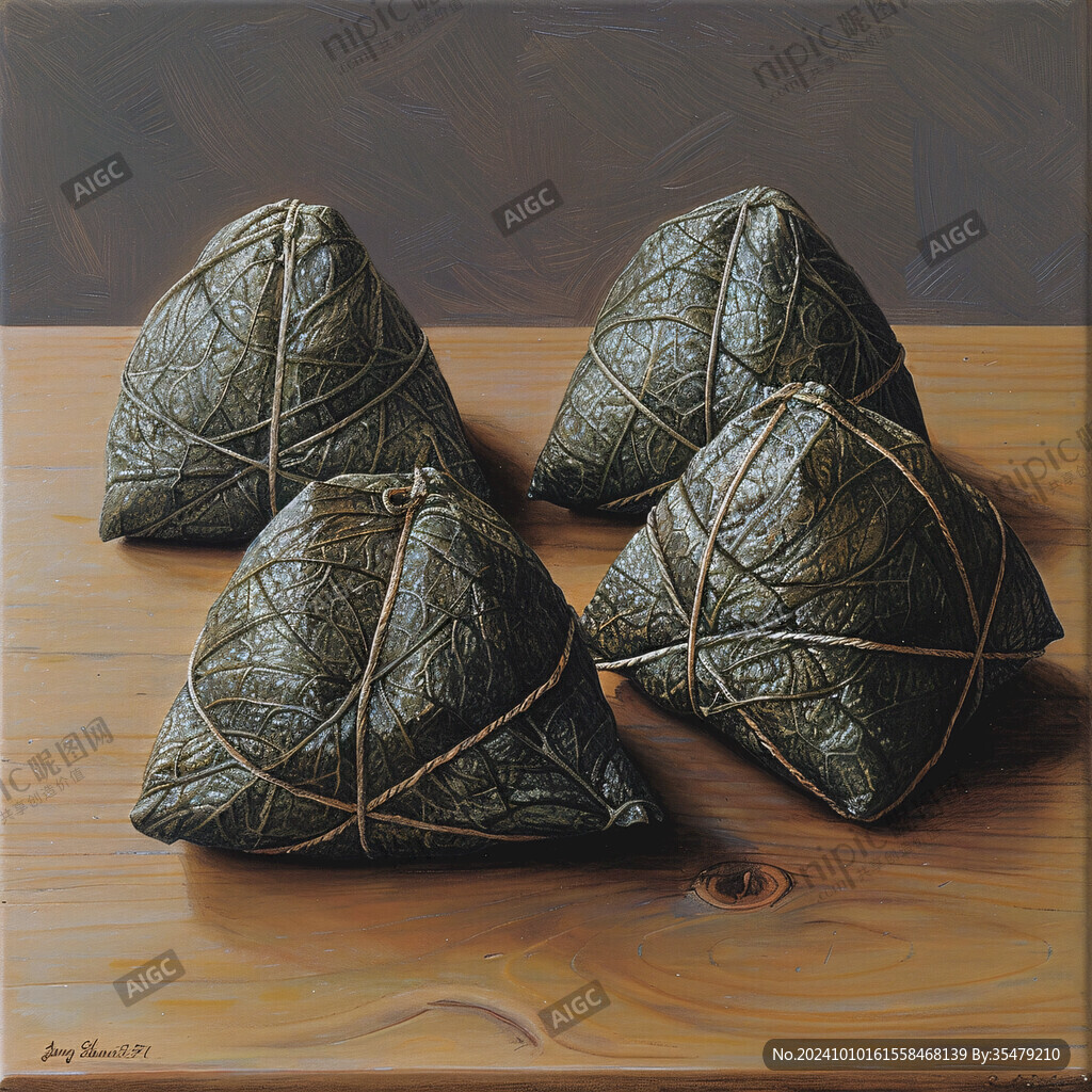 装饰画粽子