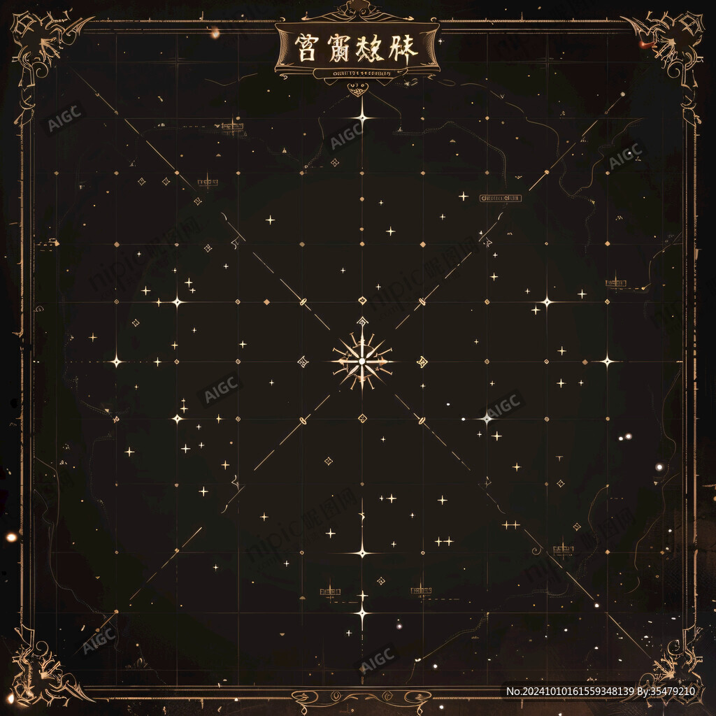 星座底纹