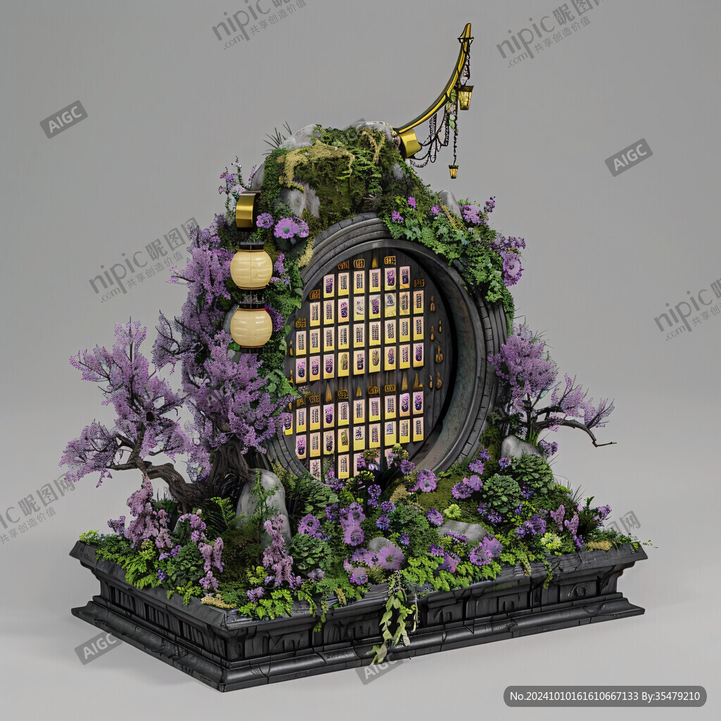 桃花源小品美陈