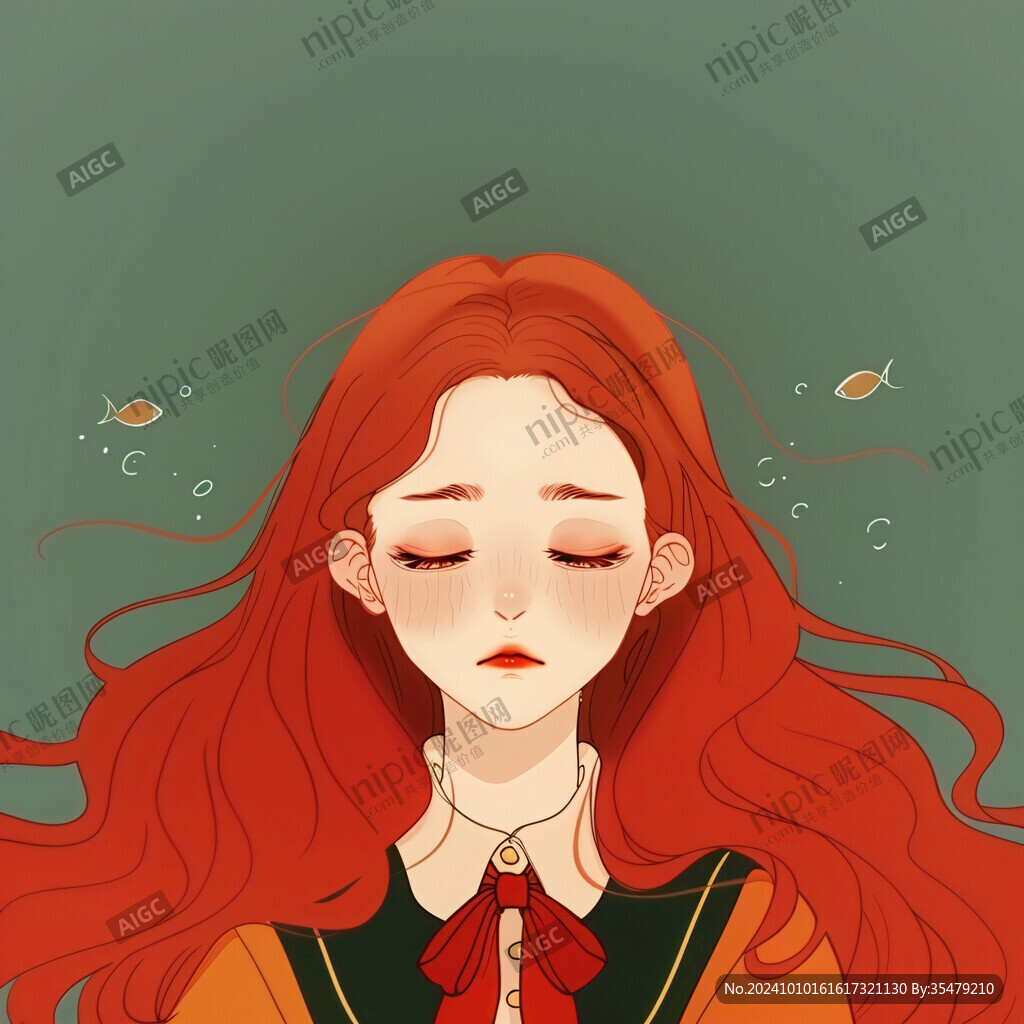 人鱼公主插画
