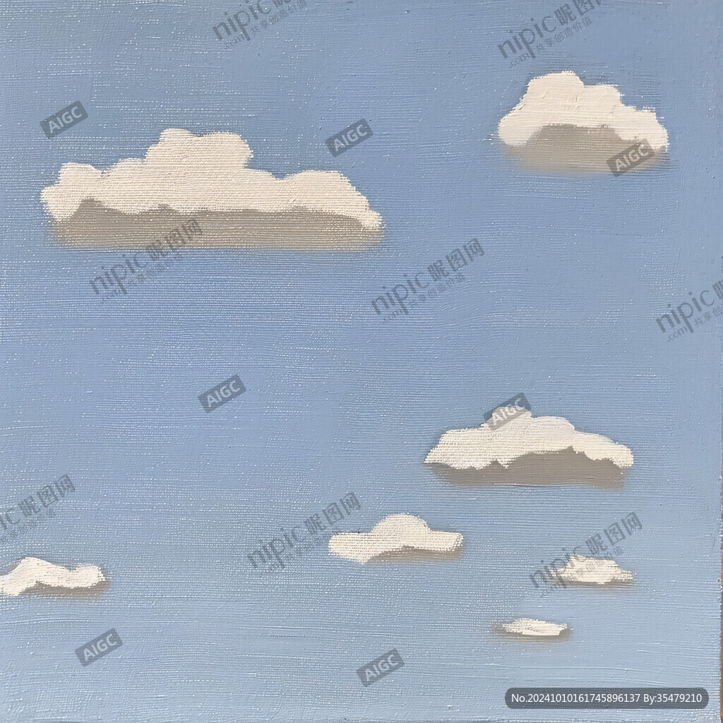 天空立体画