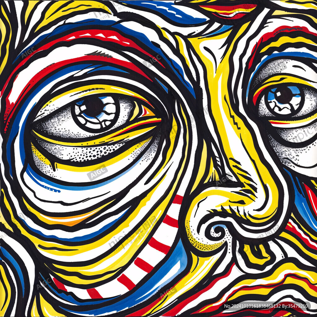表现主义眼睛画