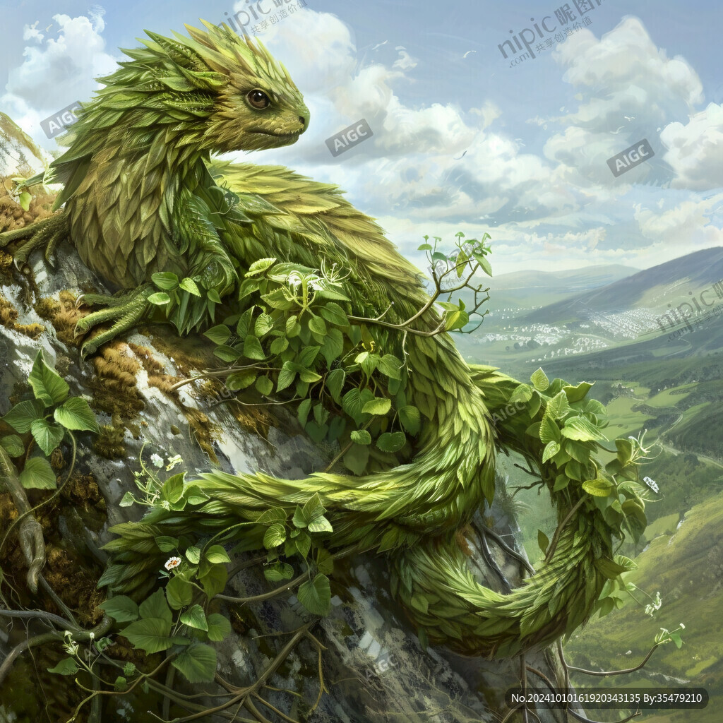 奇幻生物插画