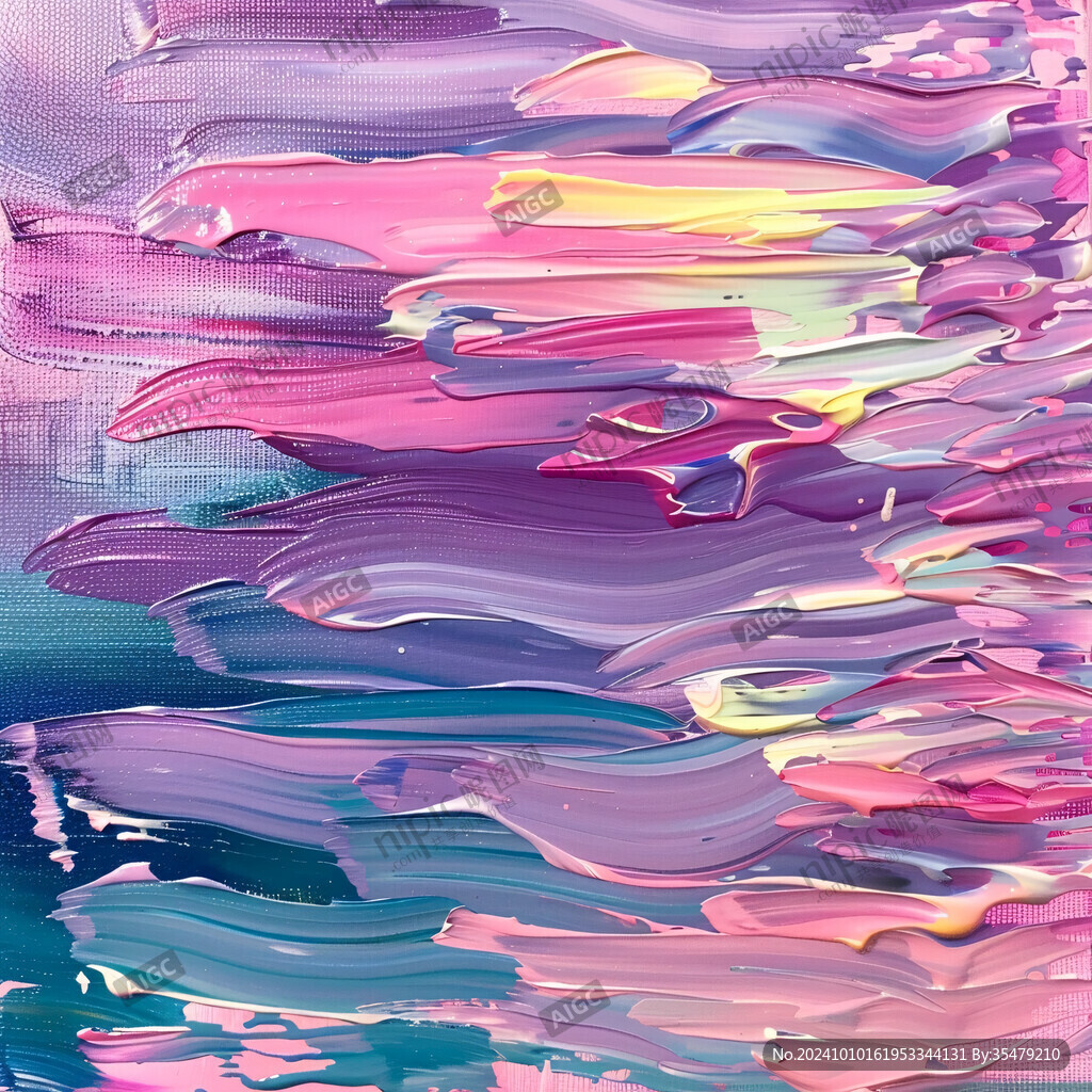 缤纷立体彩绘背景