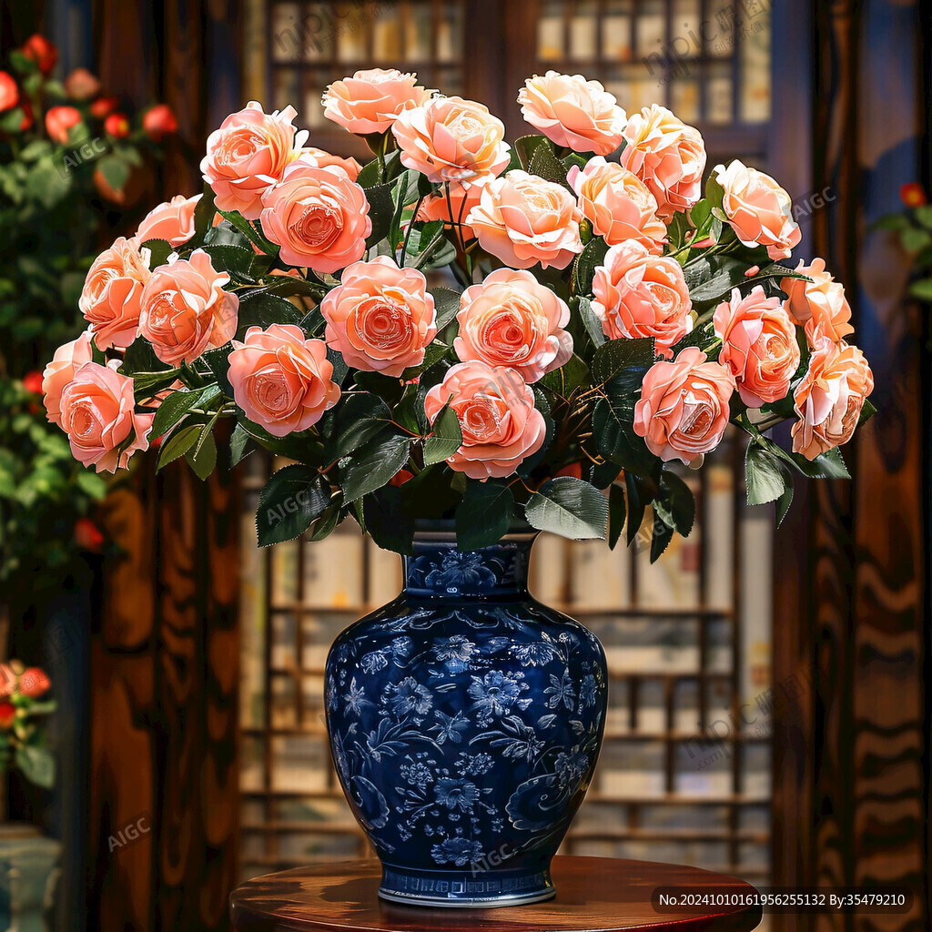 仿真月季花