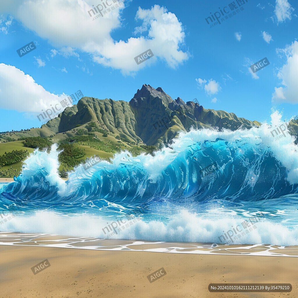 3d海浪