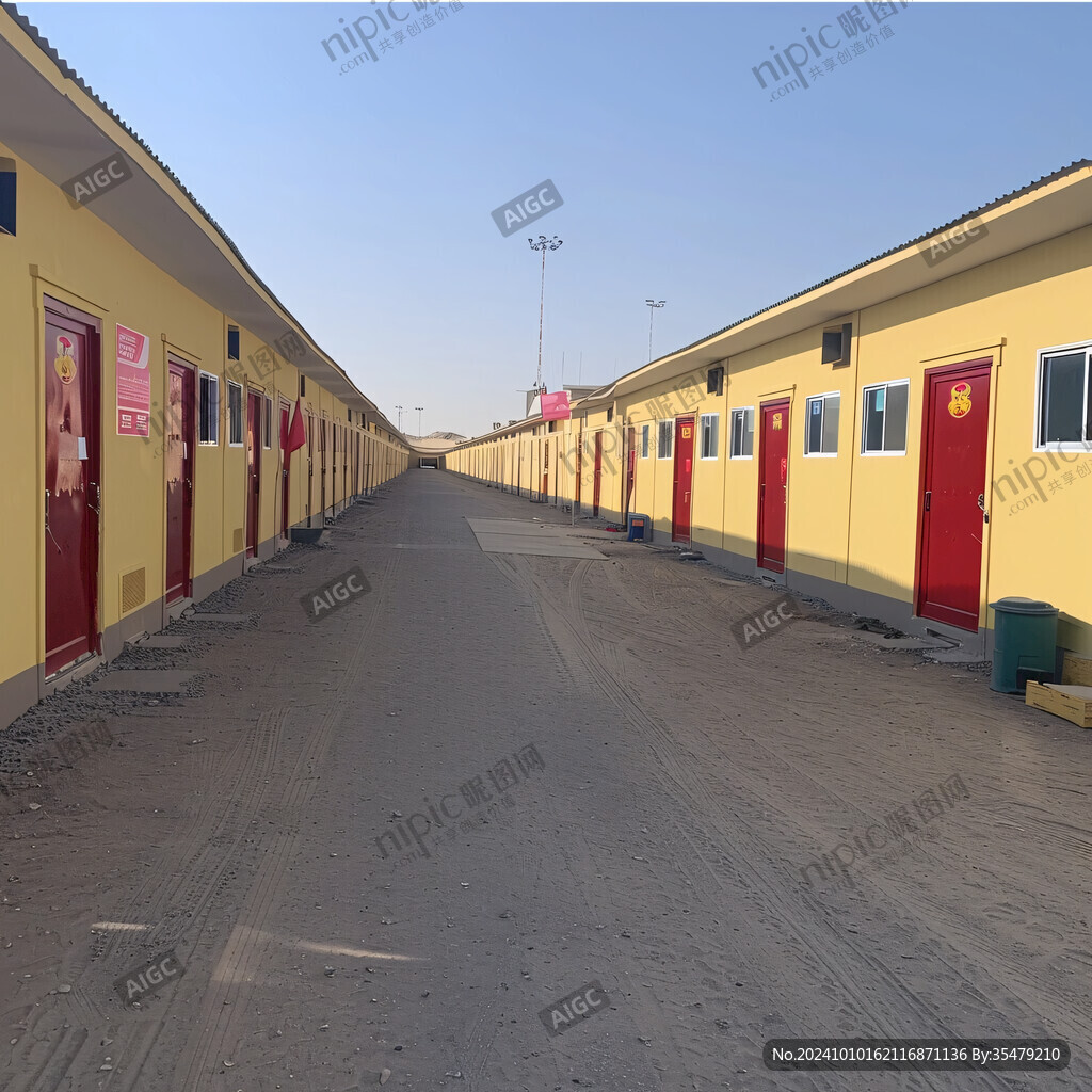 建设工地住宿区