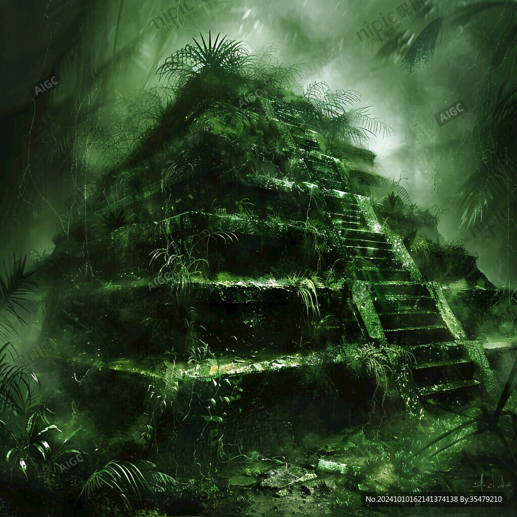 梦幻绿色丛林
