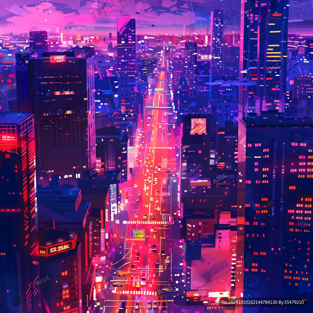 赛博朋克都市