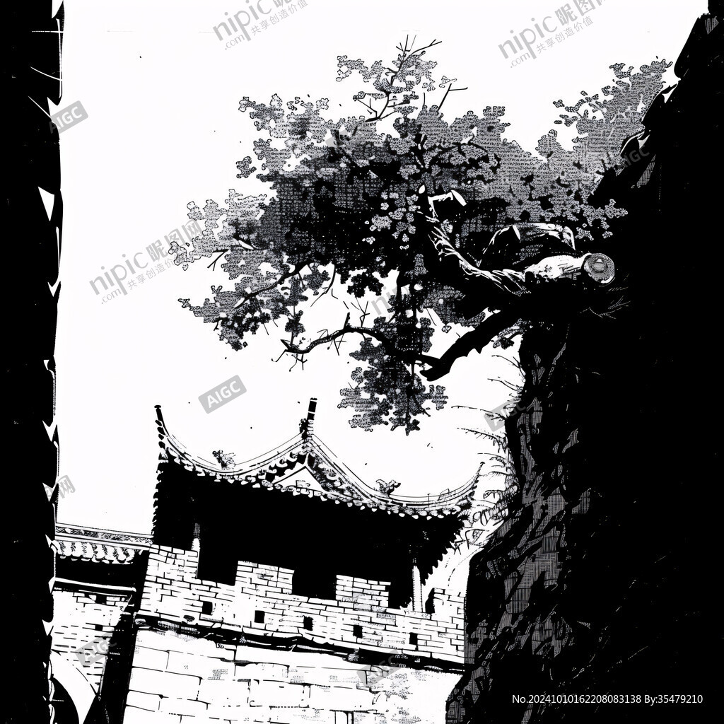 城墙与大树