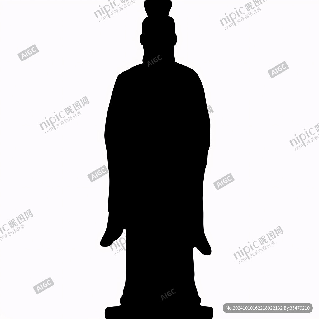 秦始皇剪影
