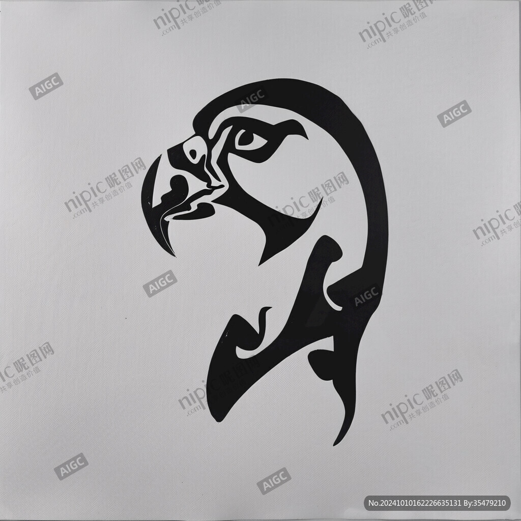 大鱼标志鲲logo