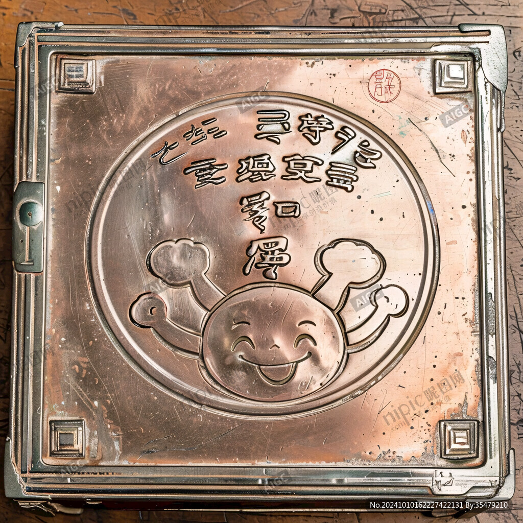 金玉满堂糕饼模印