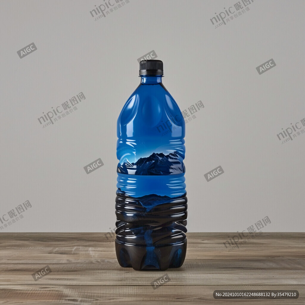 矿泉水瓶模型