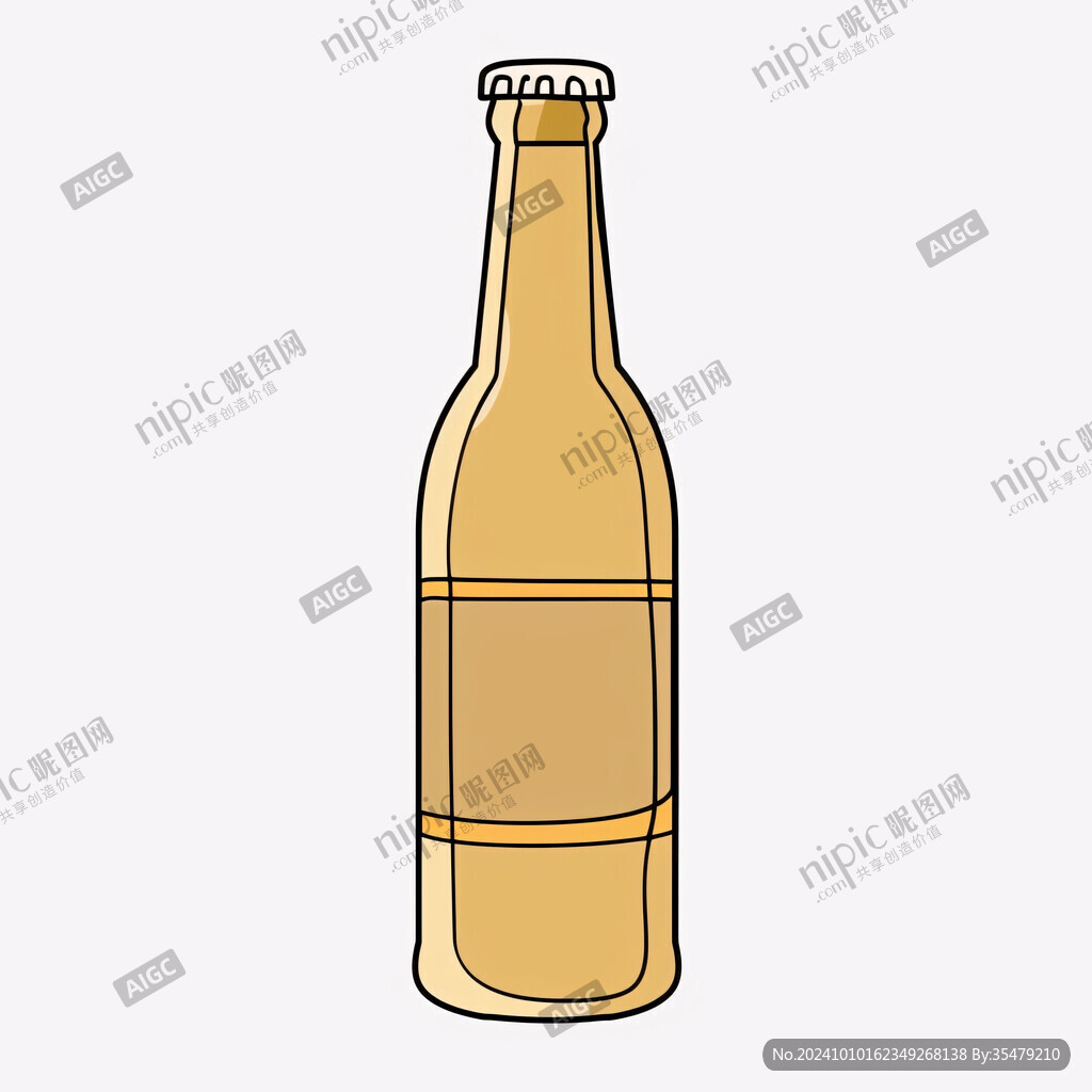 瓶子卡通素材