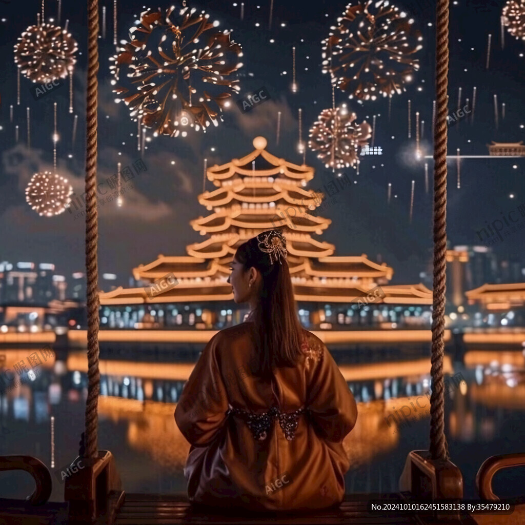 水幕金阁