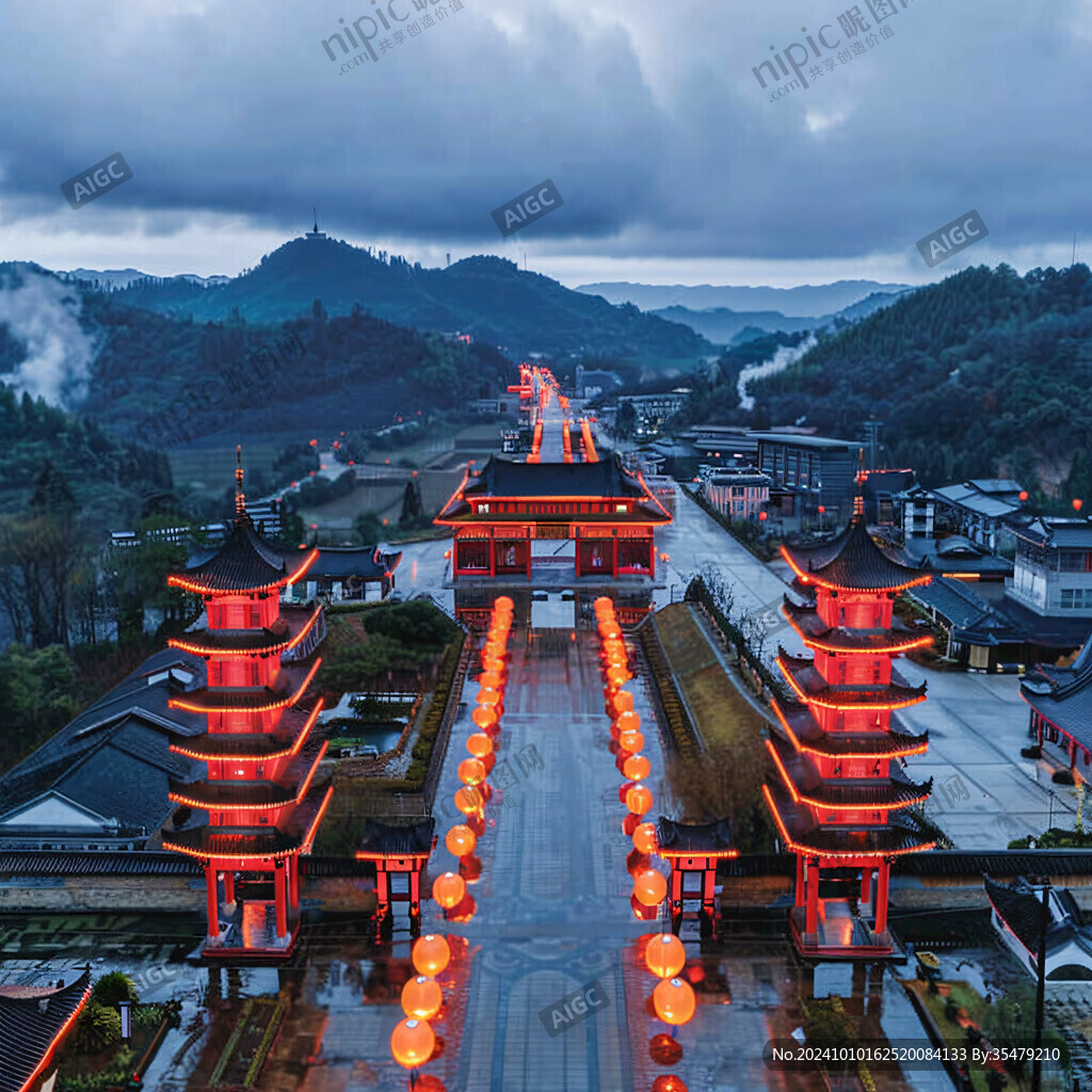 千岛湖牌楼群