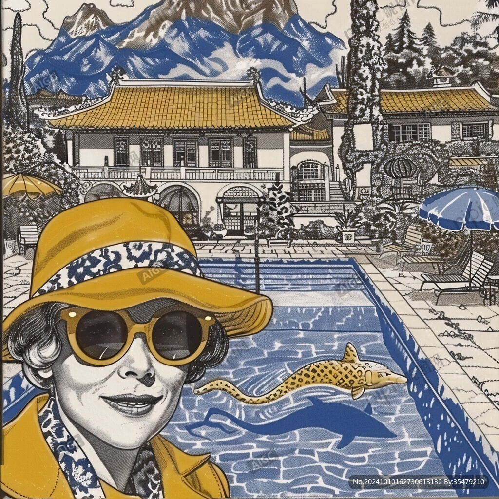 尼泊尔插画