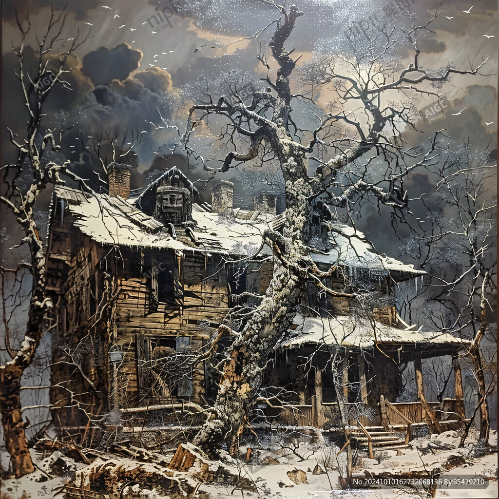 雪村油画