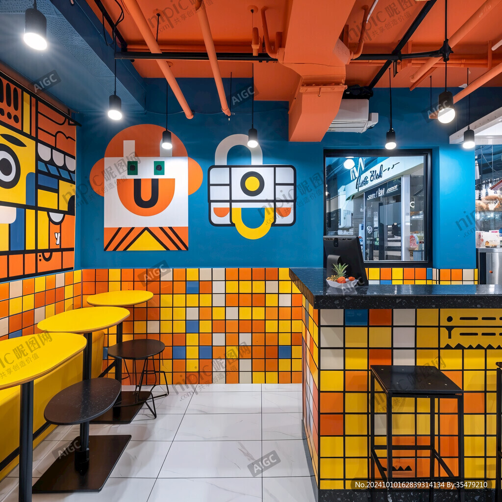 果汁店设计