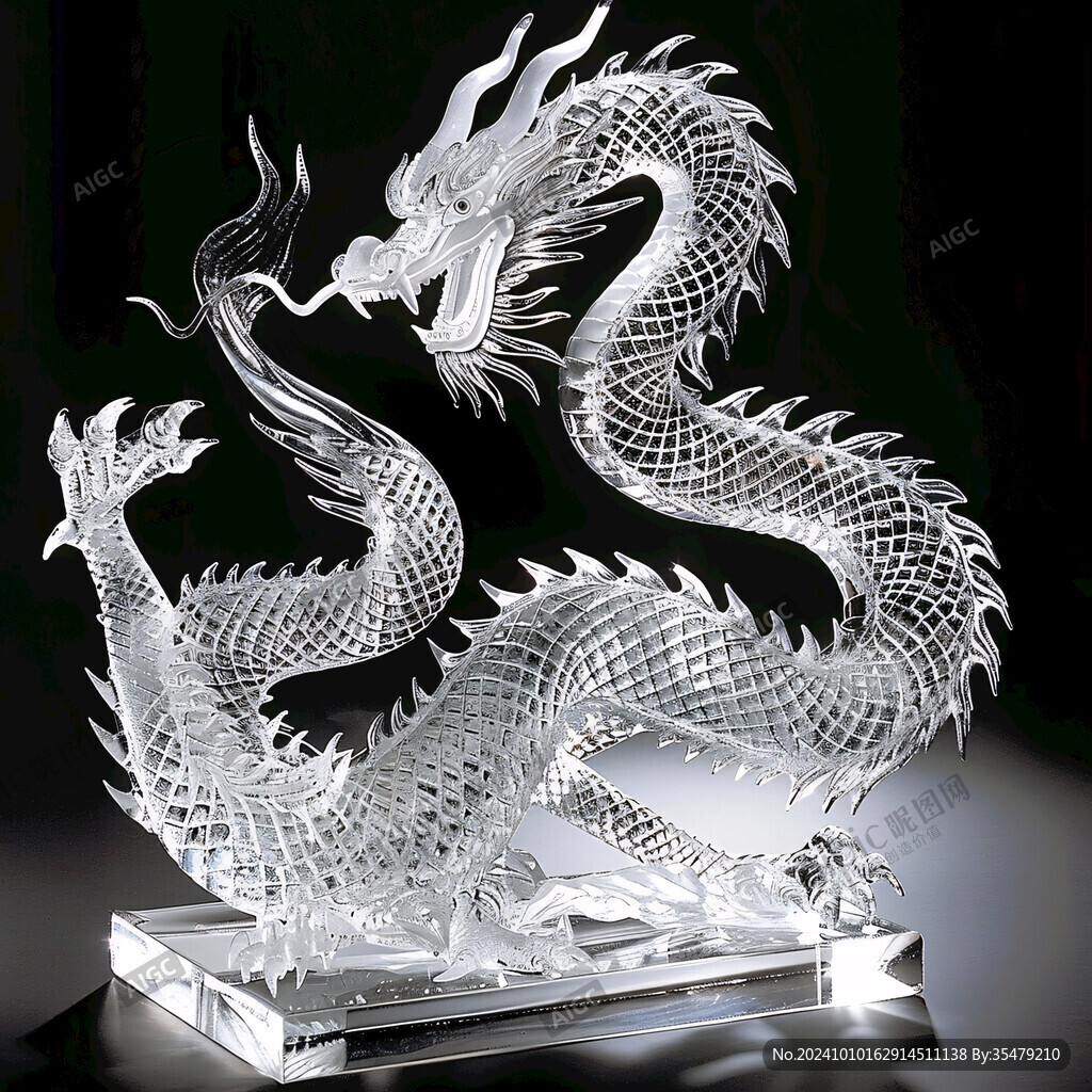 水晶工艺龙