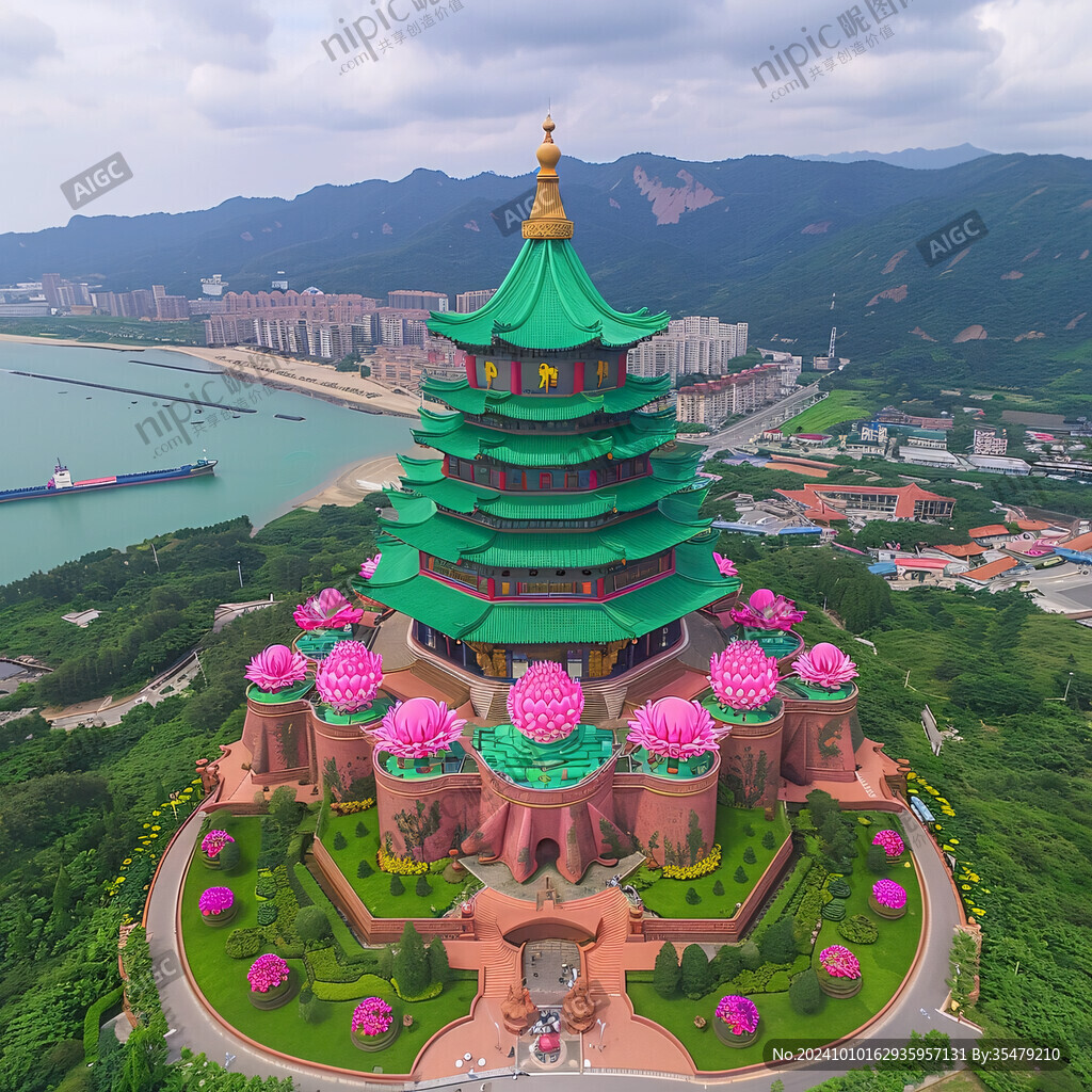 大愿文化园全景