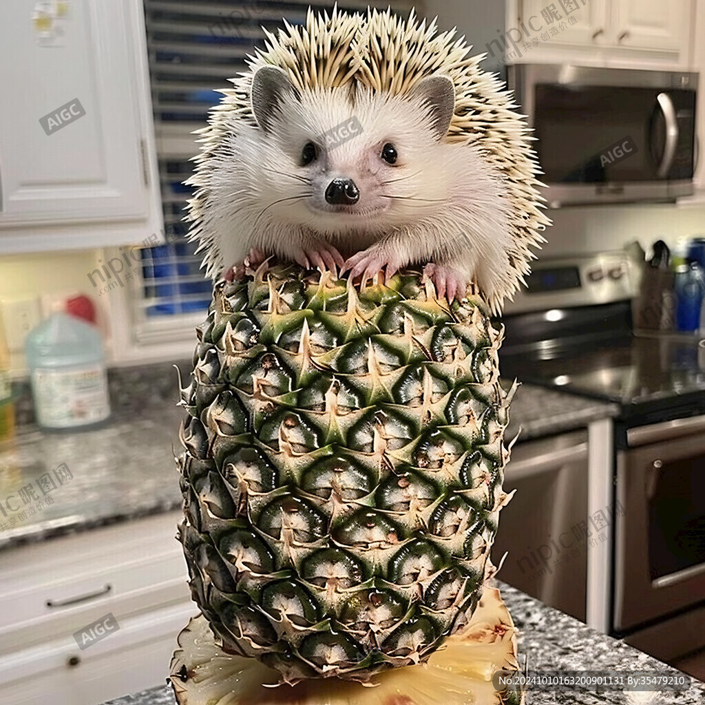 小刺猬头像