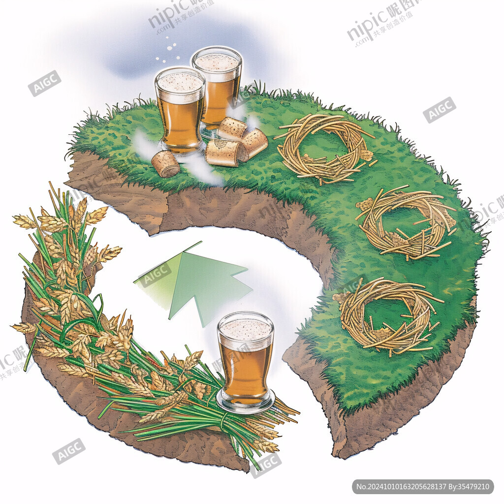 啤酒点装饰画